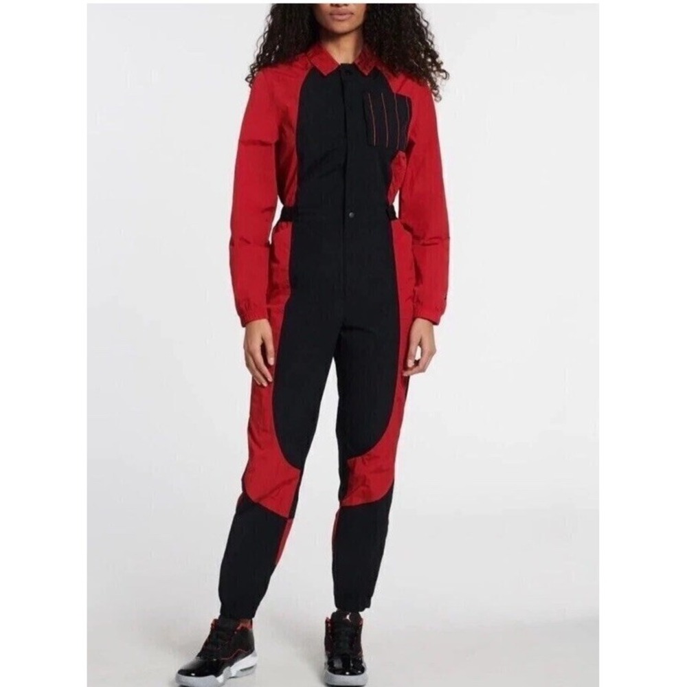 NWT $140 Nike Air Jordan Women's Essentials Flight Jump Suit S Basketball Street